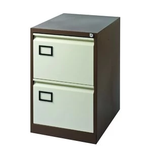 Image of Jemini CoffeeCream 2 Drawer Filing Cabinet KF03006