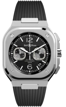 Image of Bell & Ross Watch BR 05 Chrono Black Steel