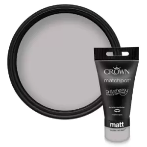 Image of Crown Matt Emulsion Paint Warm Winter Tester - 40ml