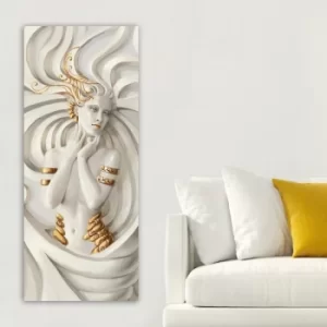 Image of DKY160831052_50120 Multicolor Decorative Canvas Painting