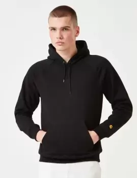 Image of Carhartt-WIP Chase Hooded Sweatshirt - Black