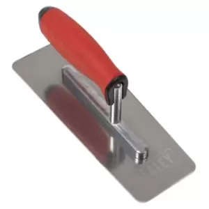 Image of Sealey Stainless Steel 240mm Venetian Trowel - Rubber Handle