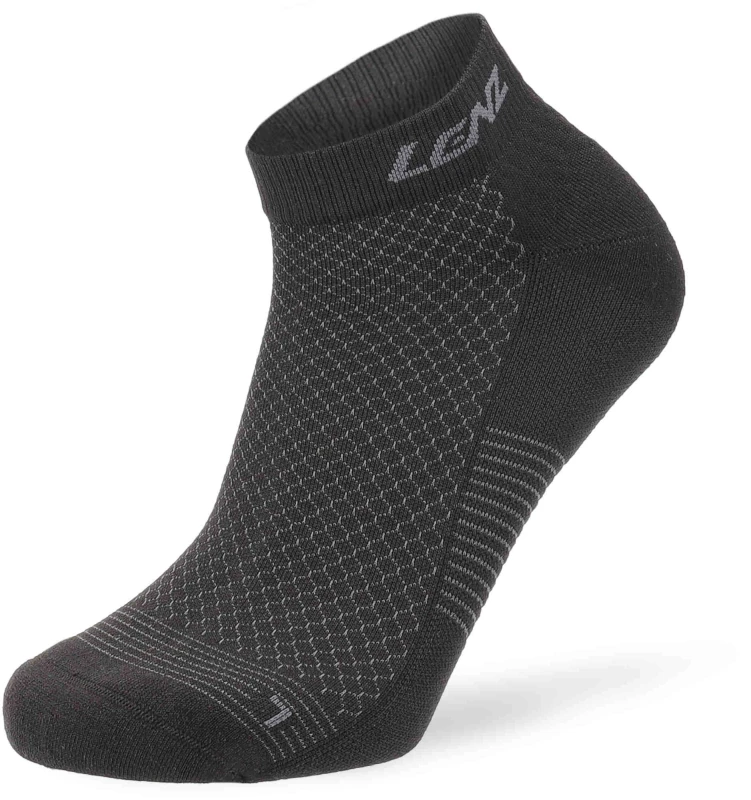 Image of Lenz Think About Cool Active 1 Short Socks, black, Size 45 - 47 for Men