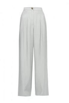 Image of Great Plains High Summer Tailoring Wide Leg Trouser Grey