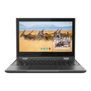 Image of Lenovo 300e Celeron N4120 4GB 128GB SSD 11.6" Windows 10 Pro 2 in 1 Laptop
