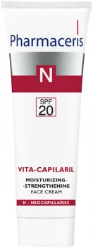 Image of Pharmaceris N Vita-Capilaril Moisturising & Strengthening Face Cream SPF20 50ml