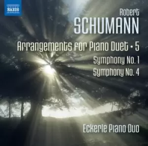 Image of Robert Schumann Arrangements for Piano Duet Symphony No 1/Symphony No 4 - Volume 5 by Robert Schumann CD Album