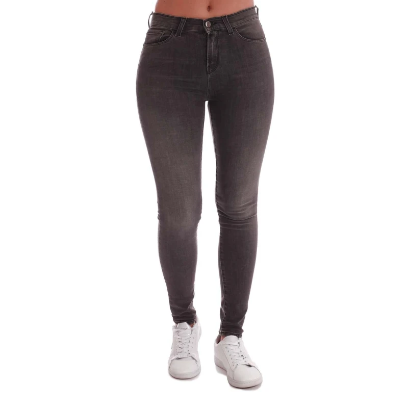 Image of Emporio Armani J20 Skinny-Fit Jeans - Grey Grey 23R