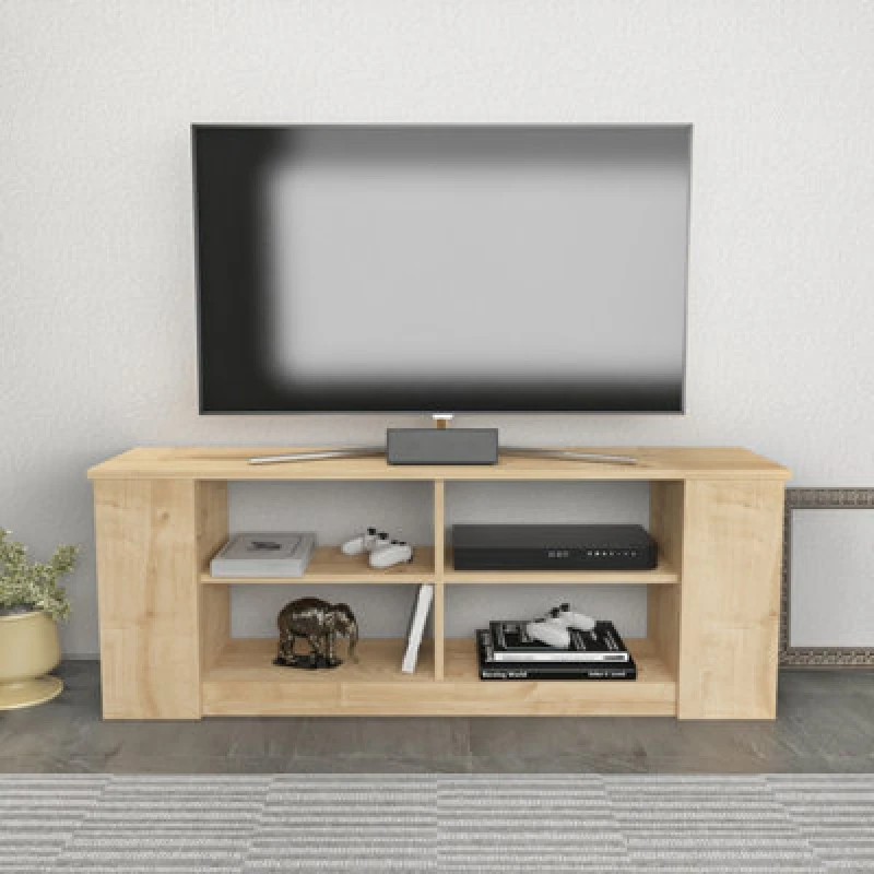 Image of Decorotika Space TV Stand TV Unit For Tvs Up To 55" Sapphire Oak