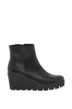 Image of 'Utopia' Chunky Wedge Heel Ankle Boots