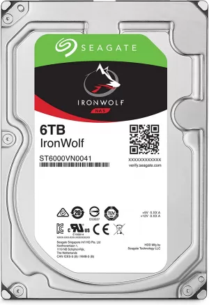 Image of Seagate IronWolf 6TB Hard Disk Drive