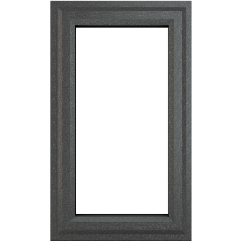 Image of Crystal Triple Glazed Window Grey/White Rh 610 X 1040Mm Clear 5GRYWHTG6101040