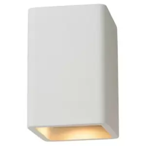 Image of Lucide Lighting - Lucide gipsy - Surface Mounted Plaster Ceiling Spotlight - 1xGU10 - White