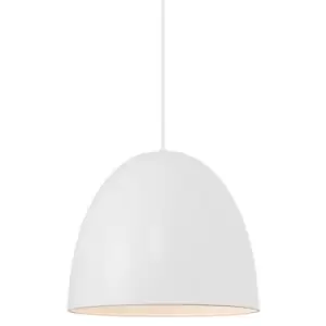 Image of Alexander Dome Pendant Ceiling Light White