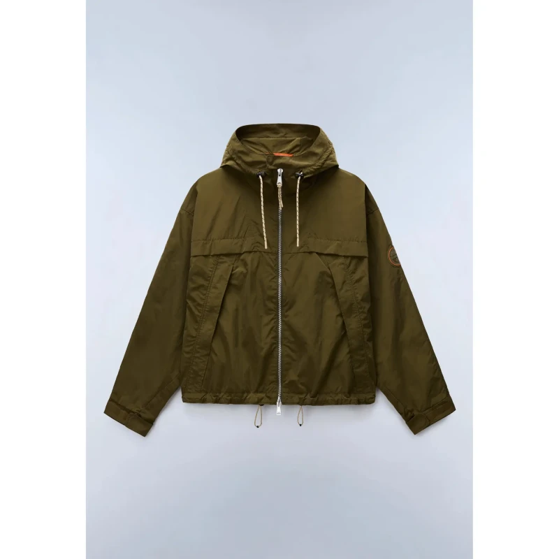 Image of Hooded jacket Napapijri Traveler Vert Male M