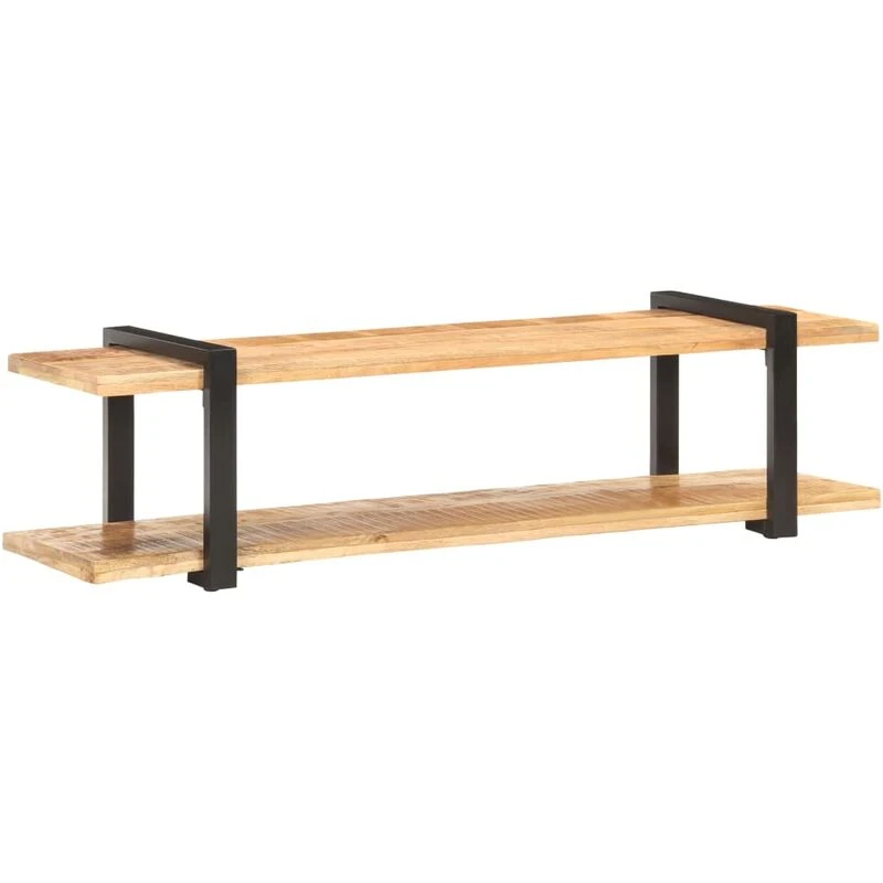 Image of VIDAXL TV Cabinet 160x40x40cm Solid Rough Mango Wood Vidaxl 8720286070420