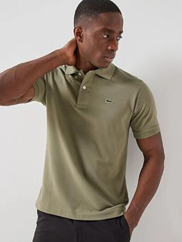 Image of Lacoste Classic Fit Polo Shirt Green Green