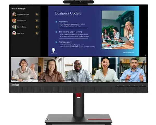 Image of Lenovo ThinkVision T24v-30 23.8" 63D8MAT3UK Full HD IPS LED Monitor