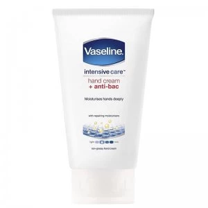 Image of Vaseline Intensive Care Hand Cream + Anti-Bacterial Protection 75ml