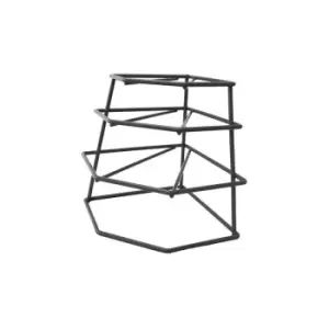 Image of Delfinware Wireware Grey 4 Tier Plate Stacker