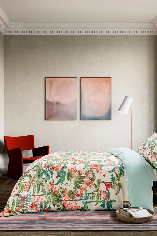 Image of Ted Baker 'Rhapsody' Cotton Duvet Cover Set Size: Double Multi Double Unisex 5016709715676