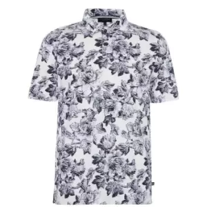 Image of Ted Baker Edinburgh Short Sleeve Polo Shirt - White