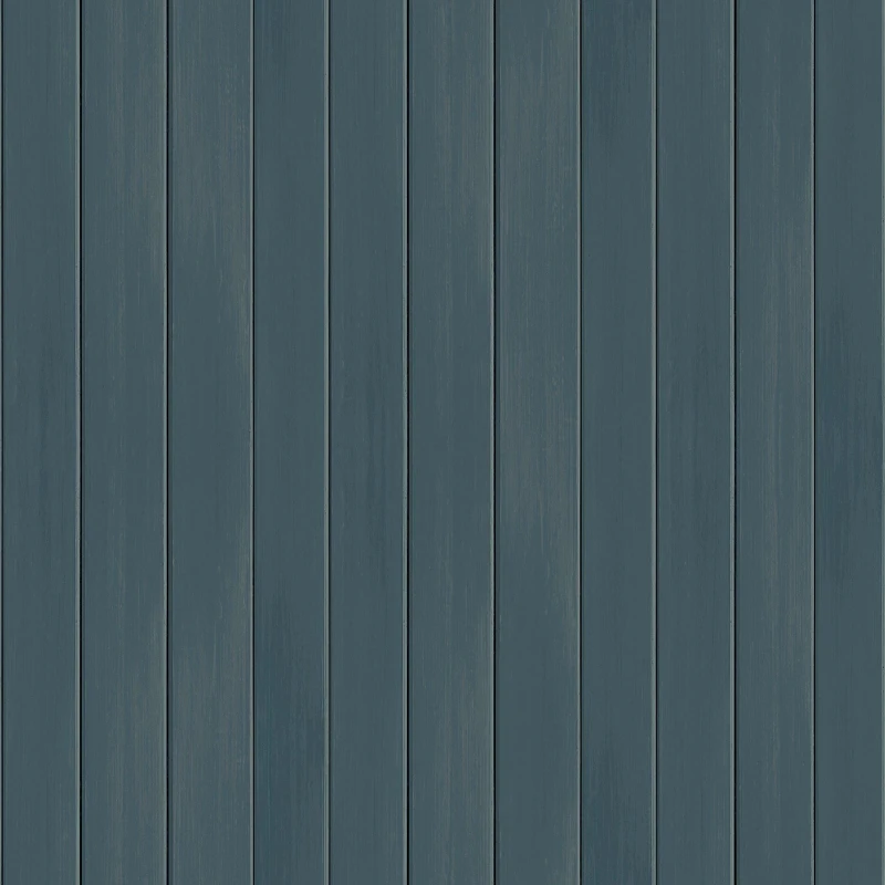 Image of Arthouse PTW Wooden Planks Wallpaper Dark Blue unisex