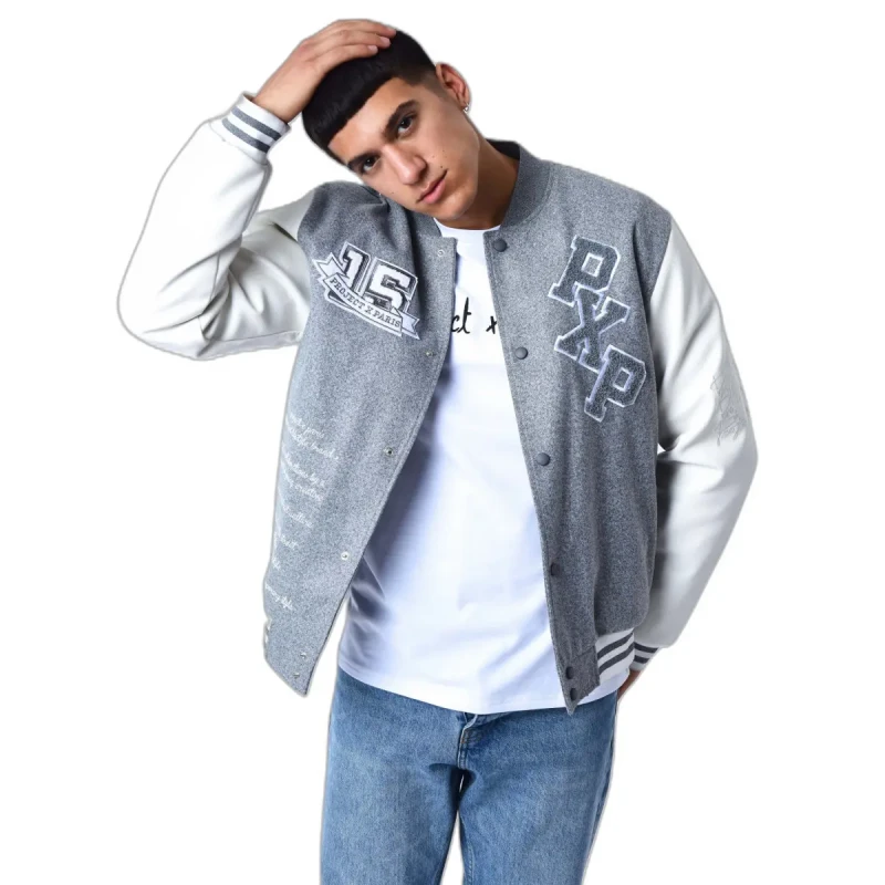 Image of Project X Paris Oversized jacket Project X Paris Gris Male S