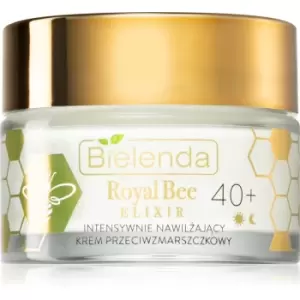 Image of Bielenda Royal Bee Elixir Intensive Moisturizing Cream with Anti-Wrinkle Effect 40+ 50ml