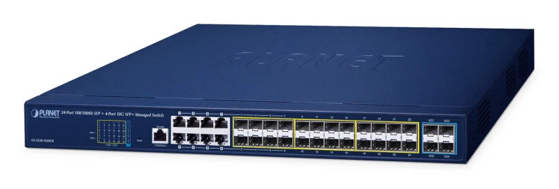 Image of PLANET GS-5220-16S8CR network switch Managed L2+ Gigabit Ethernet (10/