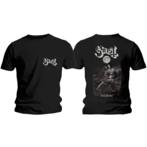 Image of Ghost - Dance Macabre Cover & Logo Unisex XX-Large T-Shirt - Black