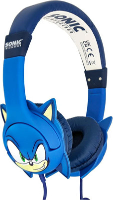 Image of OTL Sonic The Hedgehog Childrens Headphones With Moulded Ears