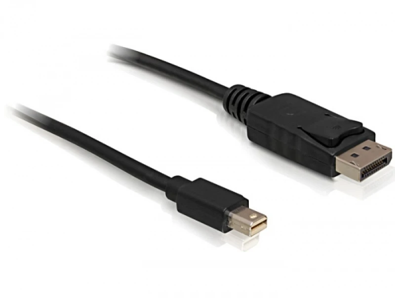 Image of DeLOCK 1m Displayport Cable mini DisplayPort Black