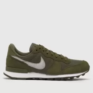 Image of Nike Khaki Internationalist Trainers