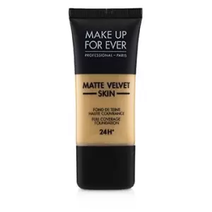 Image of Make Up For EverMatte Velvet Skin Full Coverage Foundation - # Y345 (Natural Beige) 30ml/1oz