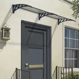 Image of Palram Canopia Neo 2360 Grey Twinwall Door Canopy