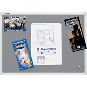 Image of Franken Notice Board Grey 90 x 60 cm