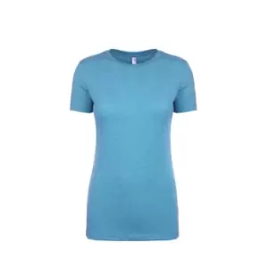 Image of Next Level Womens/Ladies Tri-Blend T-Shirt (M) (Vintage Turquoise)
