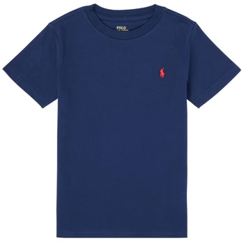 Image of Polo Ralph Lauren PHILOMENE boys's Childrens T shirt in Blue years
