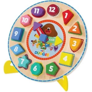 Image of Hey Duggee Puzzle Clock with Stand Activity Toy