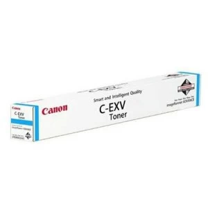 Image of Canon CEXV55 Cyan Laser Toner Ink Cartridge