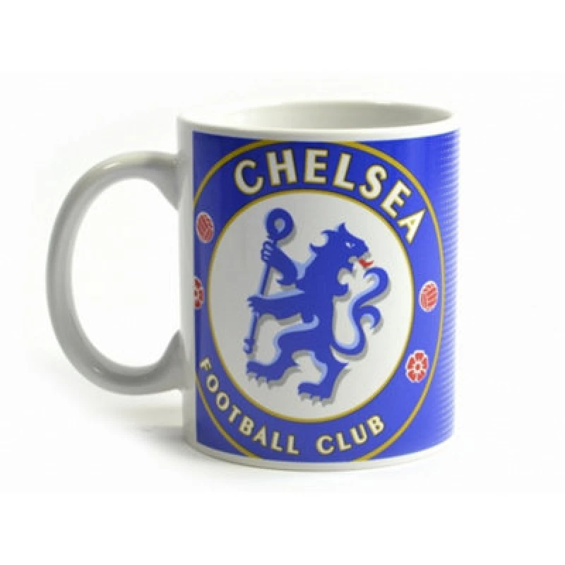 Image of Chelsea FC Halftone 0.3kg Boxed Mug Blue unisex