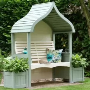 Image of AFK Premium Orchard Arbour Heritage Sage & Cream 2 Seat