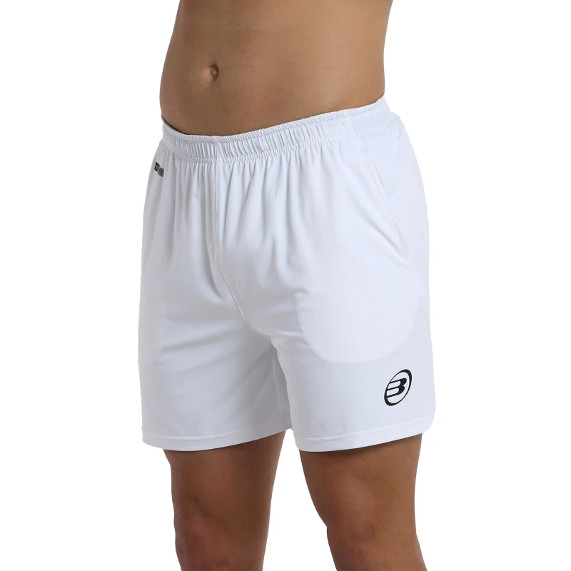 Image of Bullpadel Mens Afate Padel Shorts White male Small