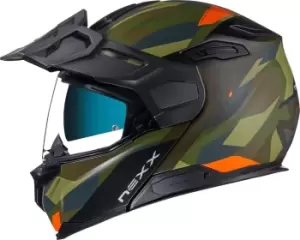 Image of Nexx X.Vilijord Taiga Helmet, black-green-orange, Size S, black-green-orange, Size S