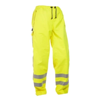 Image of Miami Multi SNS Flame Retardant Anti-static Waterproof Trouser Saturn Yellow - Size XXL