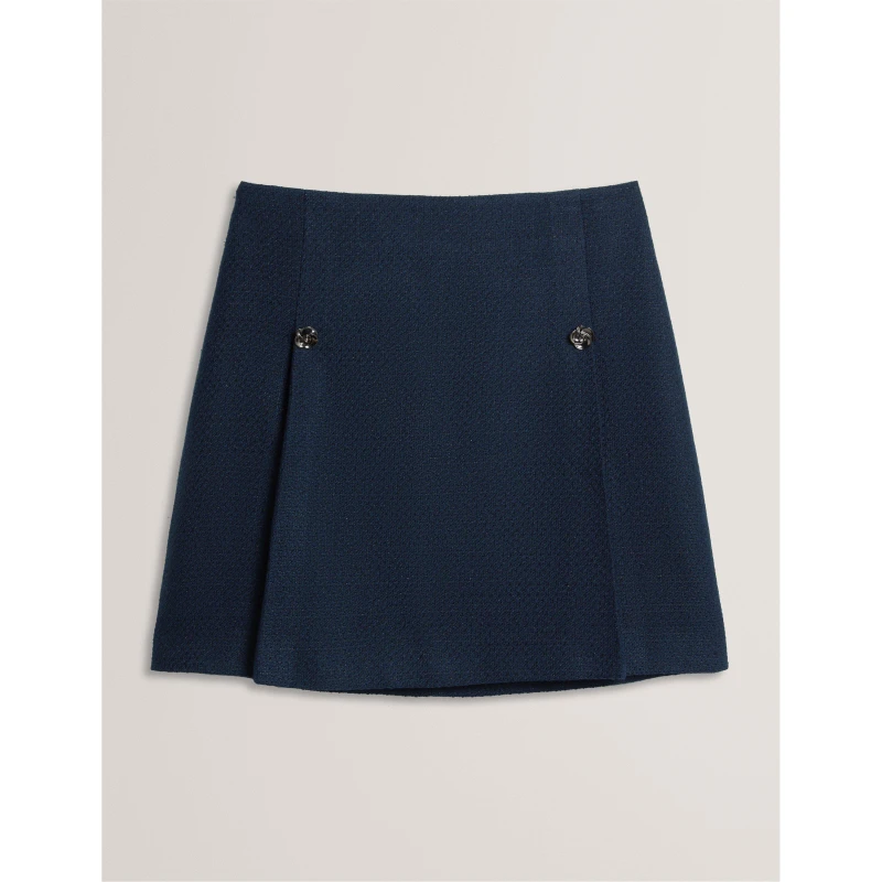 Image of Ted Baker Womens Mini Skirt Navy female 8 (XS)