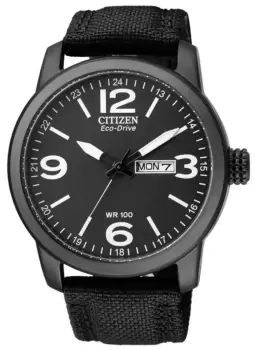 Image of Citizen BM8475-34E Mens Eco-Drive Military Sport Black Watch