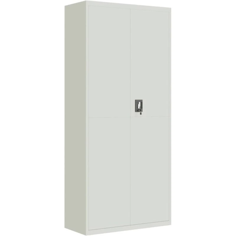 Image of VIDAXL File Cabinet Light Grey 90x40x200cm Steel Vidaxl 8720845889838