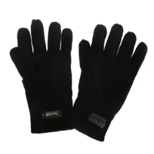 Image of Result Unisex Thinsulate Lined Thermal Gloves (40g 3M) (L-XL) (Black)